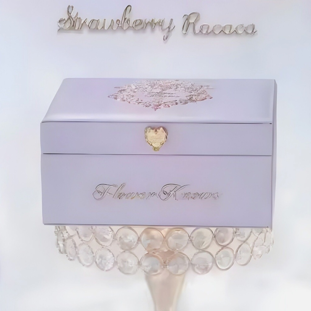 Fl0w3r Kn0ws 7th Anniversary Purple Jewelry/Vanity Mirror Storage Box/Organizer